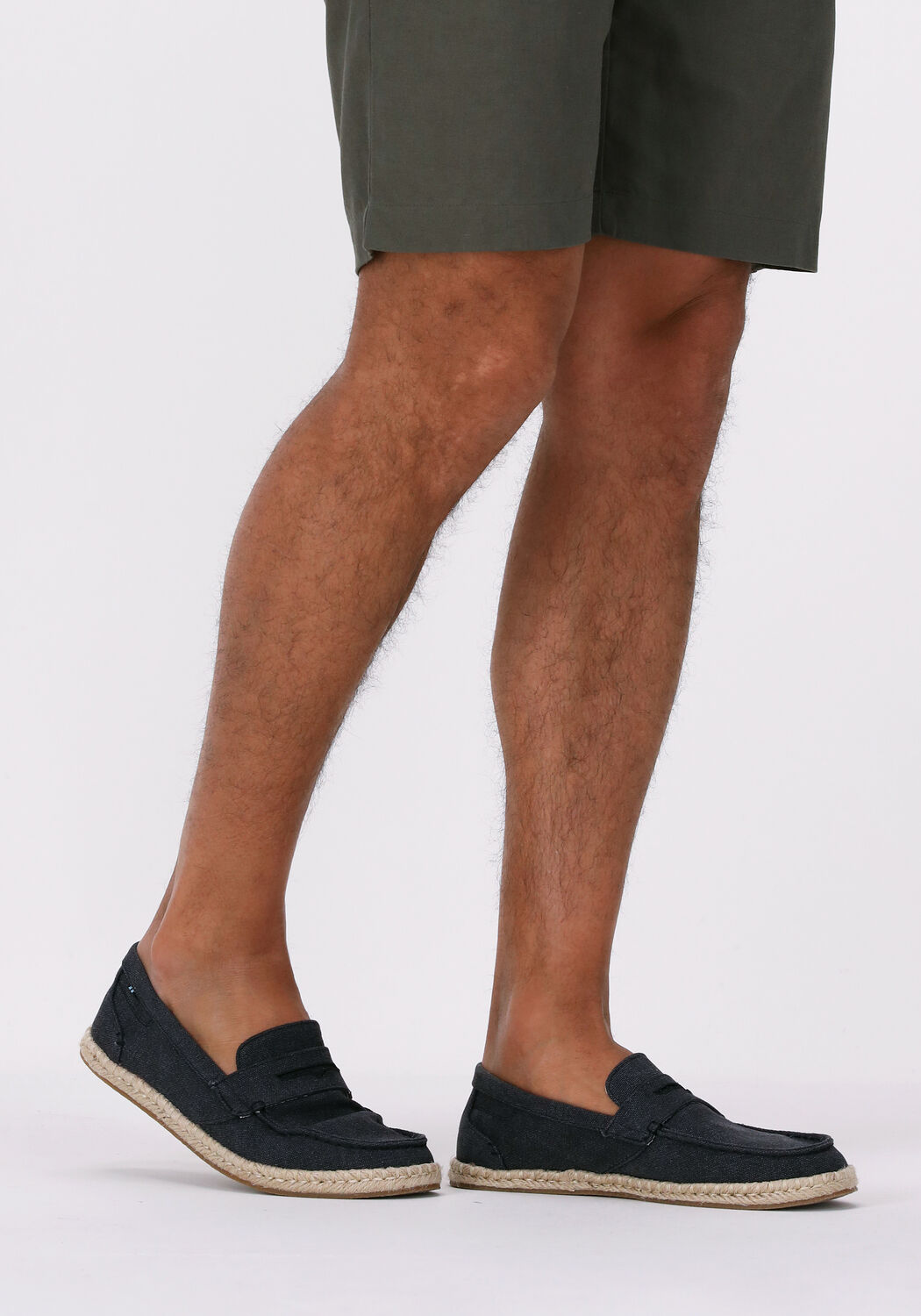 grijze toms espadrilles stanford rope