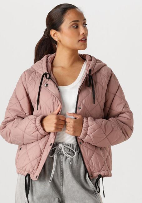 Roze WITHBLACK Gewatteerde jas WBLASTRID QUILTED JACKET - large