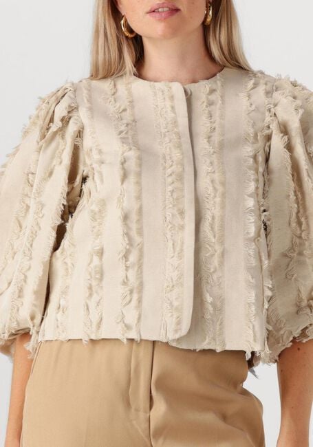 Beige MINUS Jack VENJA SHORT JACKET - large