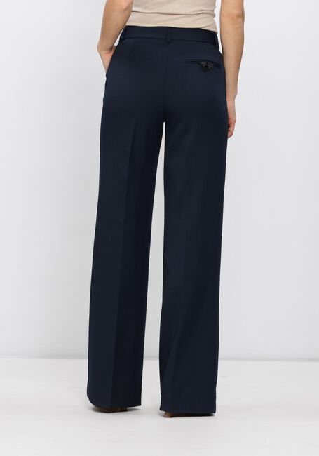 Donkerblauwe HAUTE L'AMITI&Eacute; Pantalon PREMIERE PLAIN TALL PANT - large