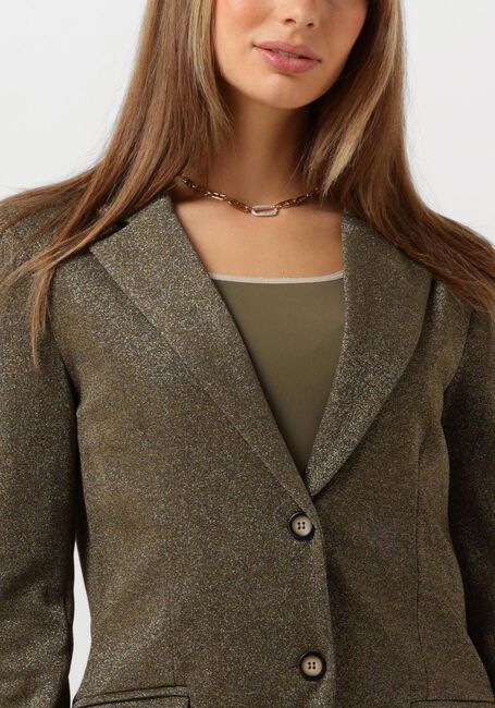NUKUS Blazer CLOSE BLAZER LUREX Olive - large