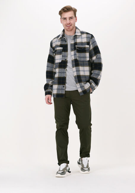 Donkergroene SCOTCH & SODA Chino STUART REGULAR SLIM-FIT - large