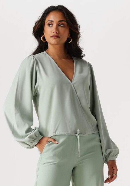 ANOTHER LABEL SALEM TOP L/S Blouses en vert - large