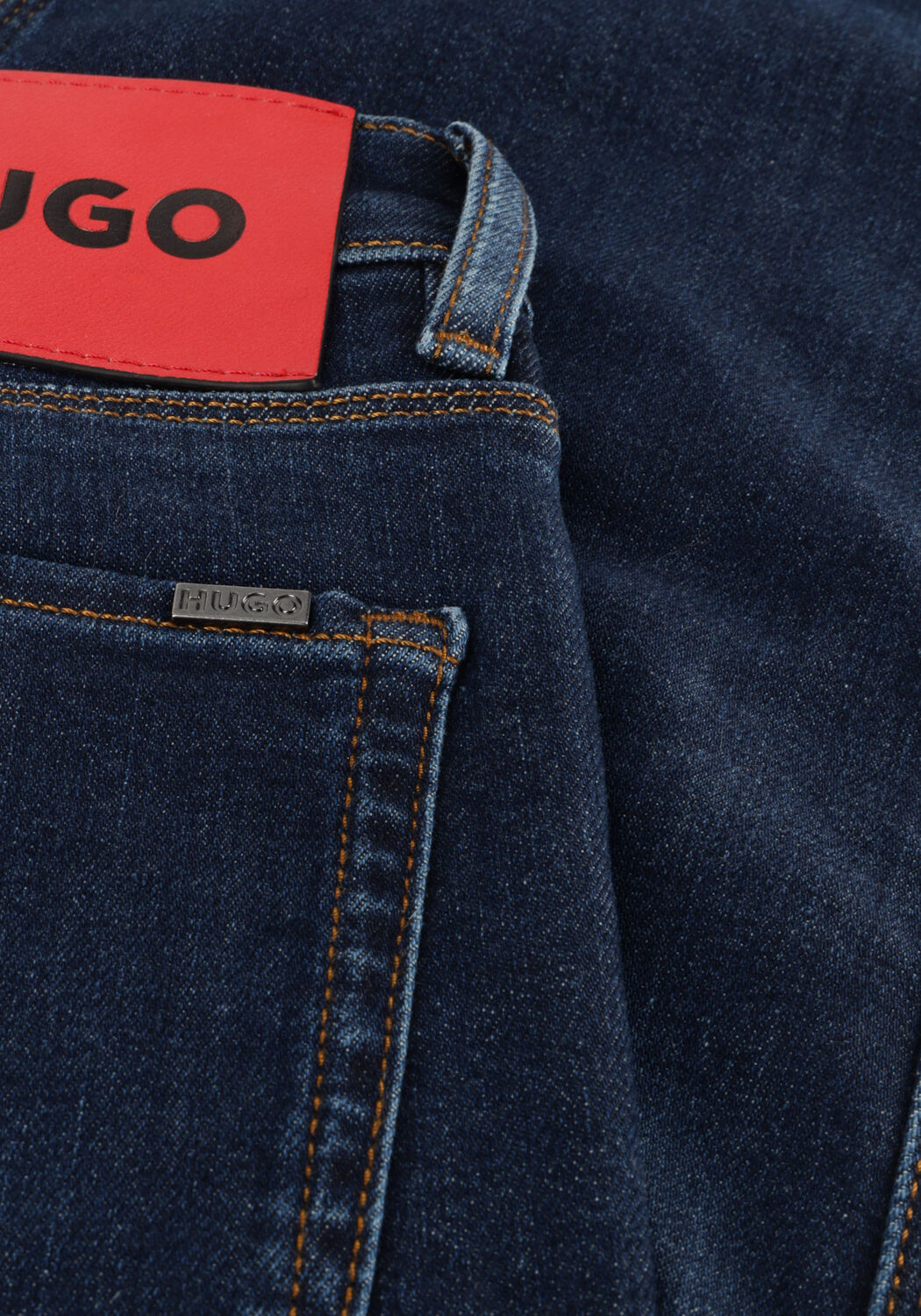 Donkerblauwe HUGO Slim fit jeans HUGO 708 - large