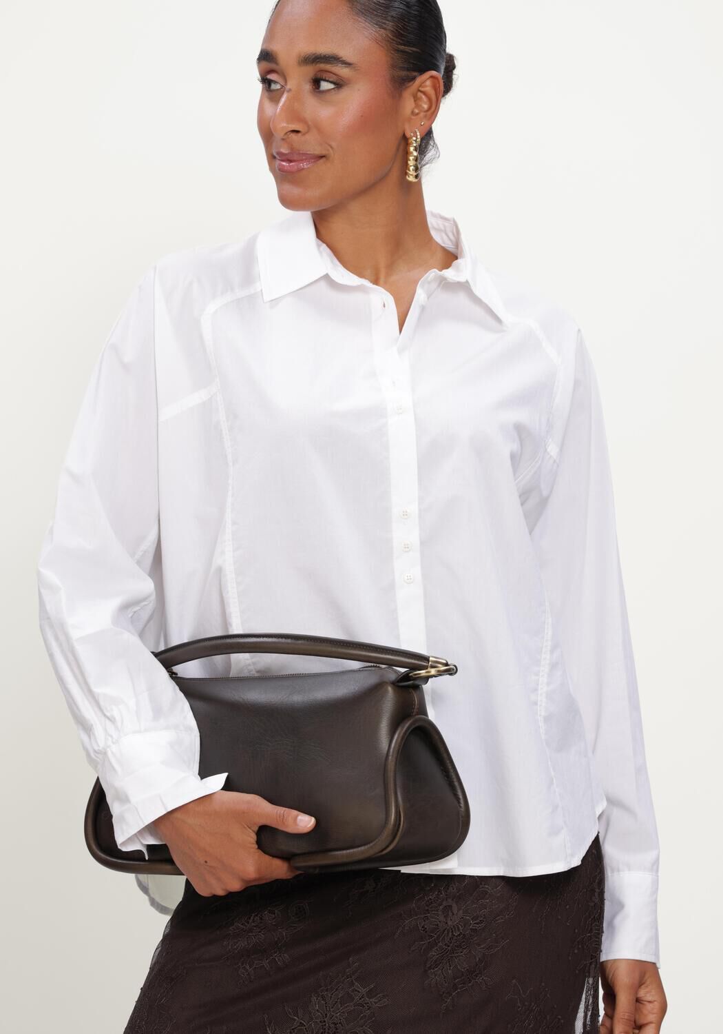 MSCH COPENHAGEN MSCHSUSANA SELMINA SHIRT Blouses en blanc - large