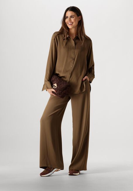 Groene SUMMUM  BLOUSE SILKY TOUCH - large