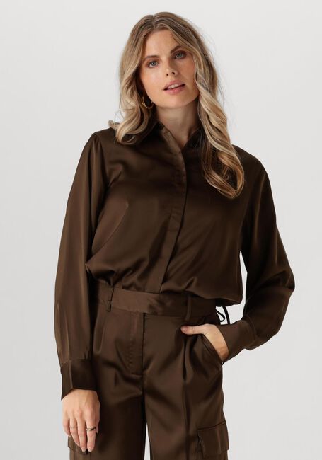 Bruine ANOTHER LABEL  CAROLINE SHIRT - large