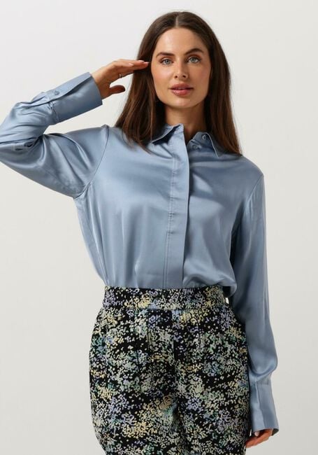 SECOND FEMALE GALLA CLASSIC SHIRT Blouses Bleu clair - large