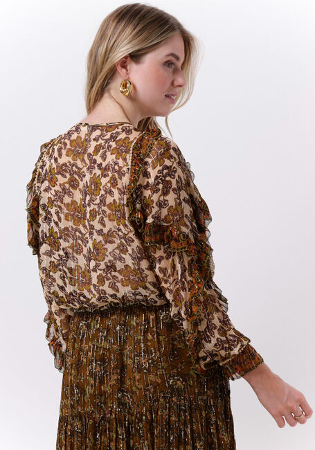 LOUIZON OTTIS TOP Blouses en bronze - large