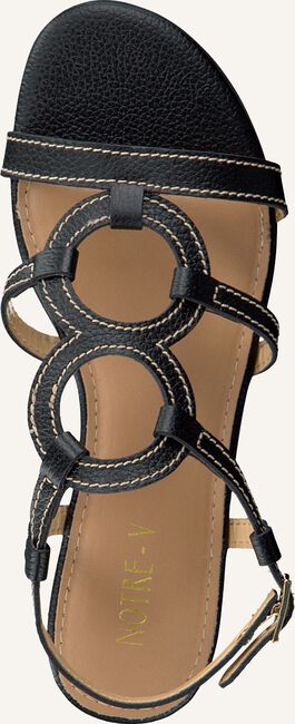 Zwarte NOTRE-V Sandalen 19133 Zwarte NOTRE-V Sandalen 19133 - large