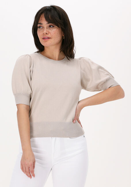 MINUS Haut LIVA KNIT TEE Sable - large