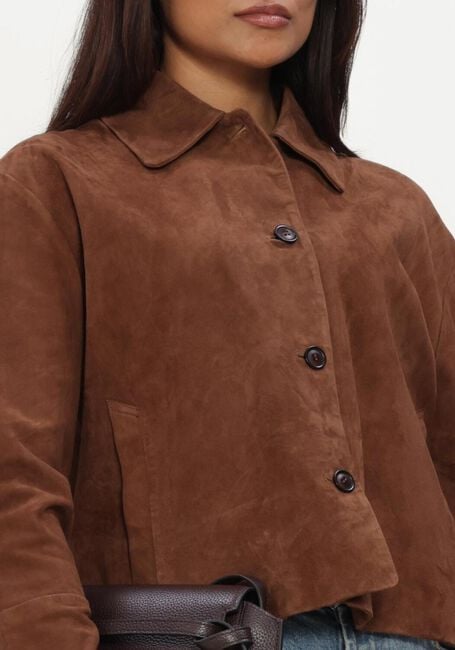 Bruine STUDIO AR Jack ELAINE GOAT SUEDE - large