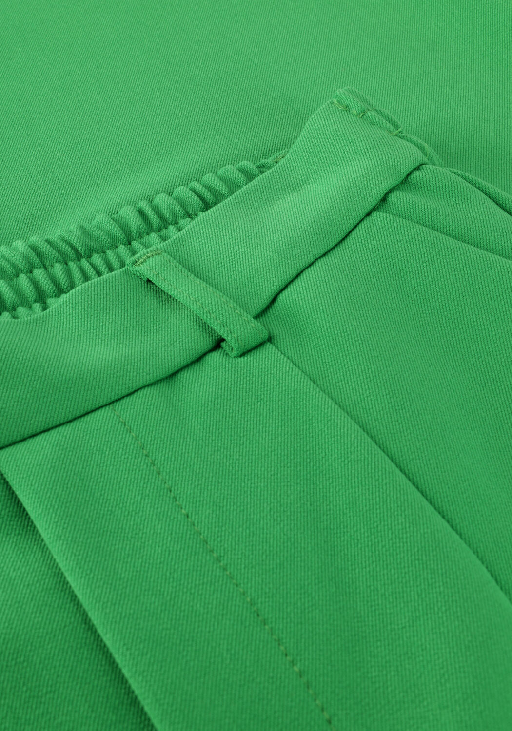 Groene OBJECT Pantalon OBJLISA WIDE PANT - large