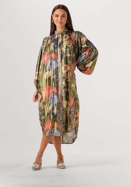 MES DEMOISELLES Robe midi BLOOM Métallique - large