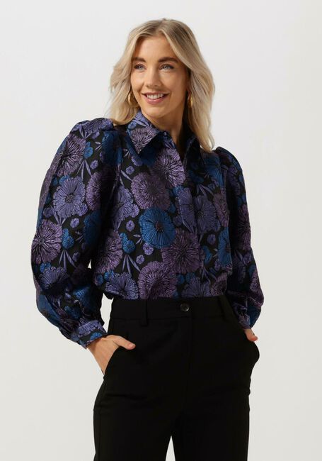 SELECTED FEMME ELANI LS CROPPED SHIRT JACKET Blouses en violet - large