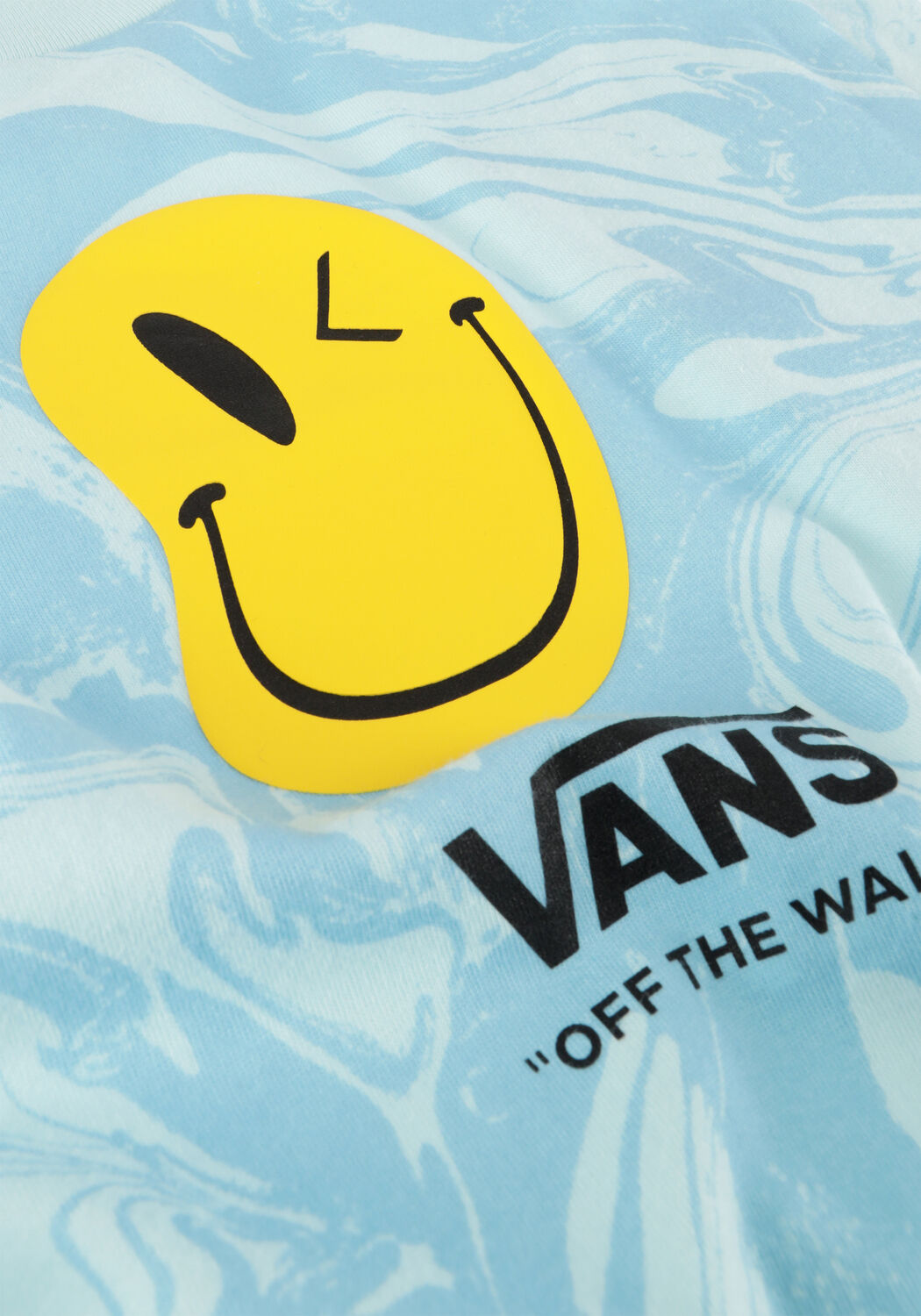 VANS T-shirt MARBLE SS BLUE GLOW en bleu - large
