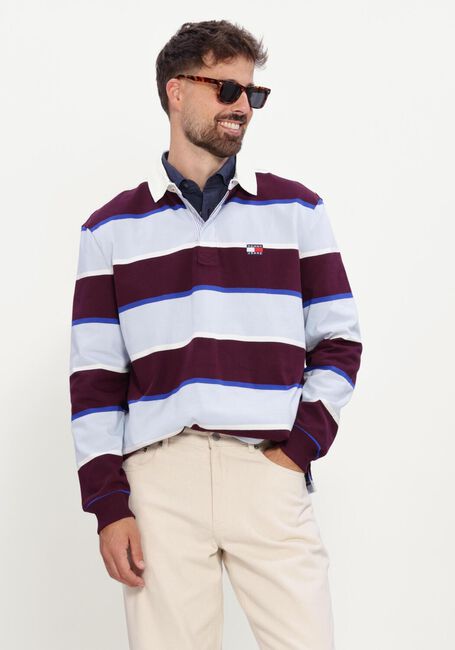 TOMMY JEANS Polo TJM STRIPED RUGBY en multicolore - large