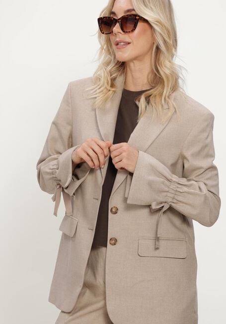 SUMMUM Blazer BLAZER TWILL MELANGE en beige - large