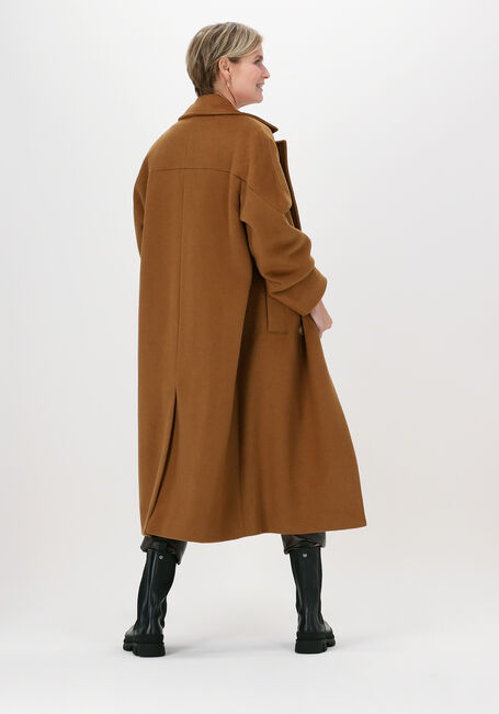 Bruine SELECTED FEMME Mantel SLFELLEN WOOL COAT B RUBBER K  - large