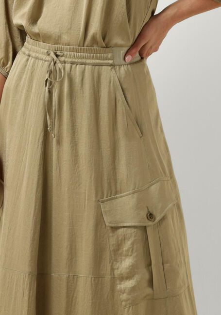 SUMMUM Jupe midi SKIRT SILKY TOUCH en vert - large