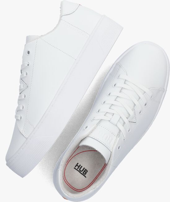Witte HUB Lage sneakers HOOK-W PLATEAU DS - large