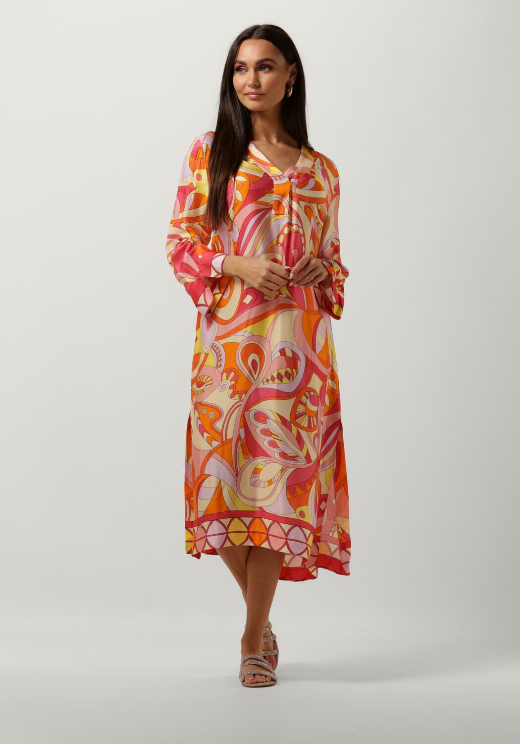 Ana alcazar jurk oranje discount