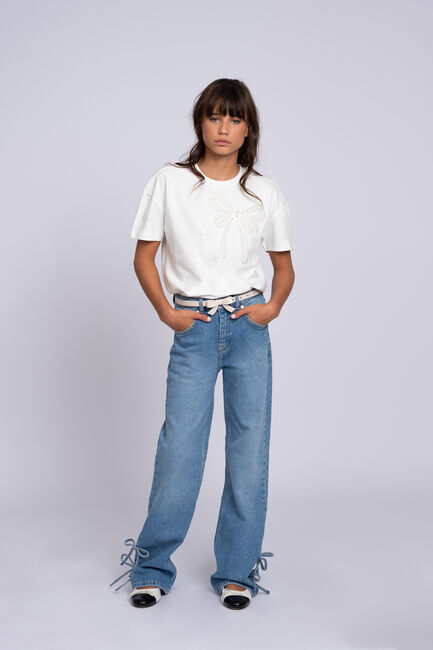 NIK & NIK Straight leg jeans BLAIR DENIM PANTS Bleu clair - large