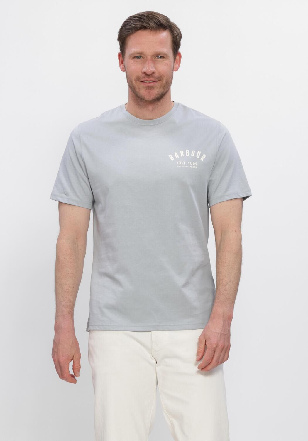 BARBOUR T-shirt PREPPY T-SHIRT Bleu clair - large