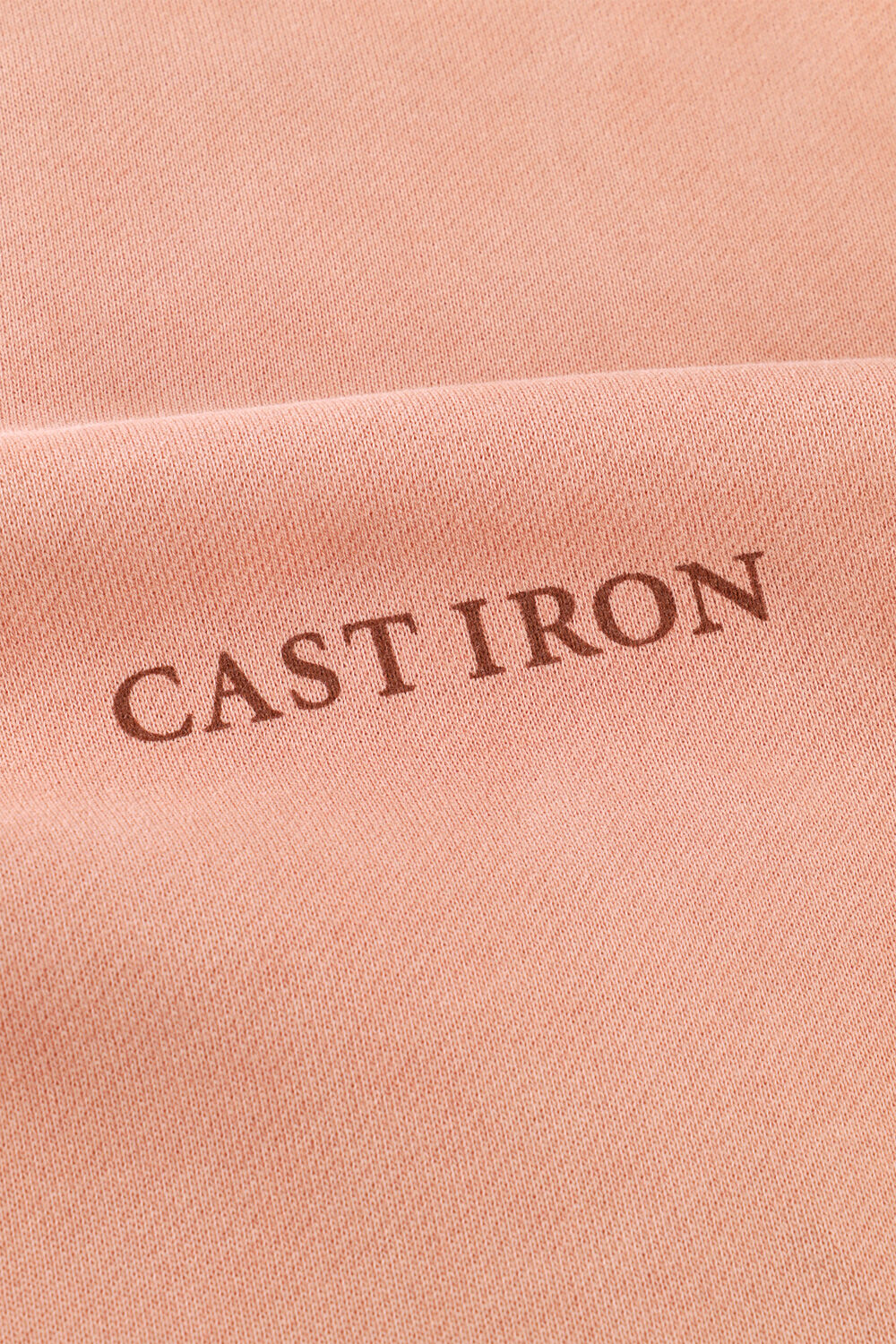 CAST IRON Chandail RELAXED FIT SWEAT GD en rose - large