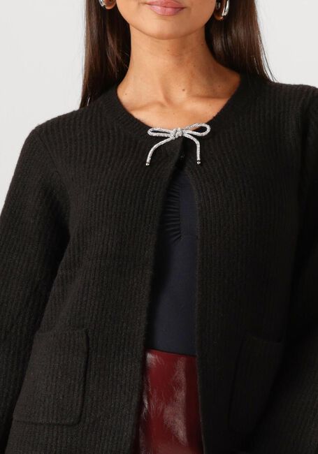 Zwarte MOVES Vest KATHERINE CARDIGAN 2579 - large