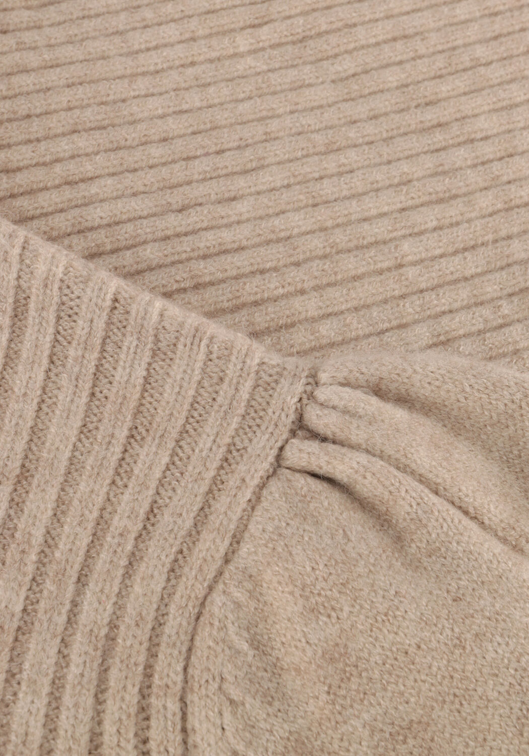 CO'COUTURE Pull ROW PUFF RIB KNIT Blanc - large