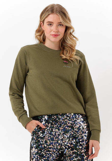 SCOTCH & SODA Chandail REGULAR FIT CREWNECK SWEATER en vert - large