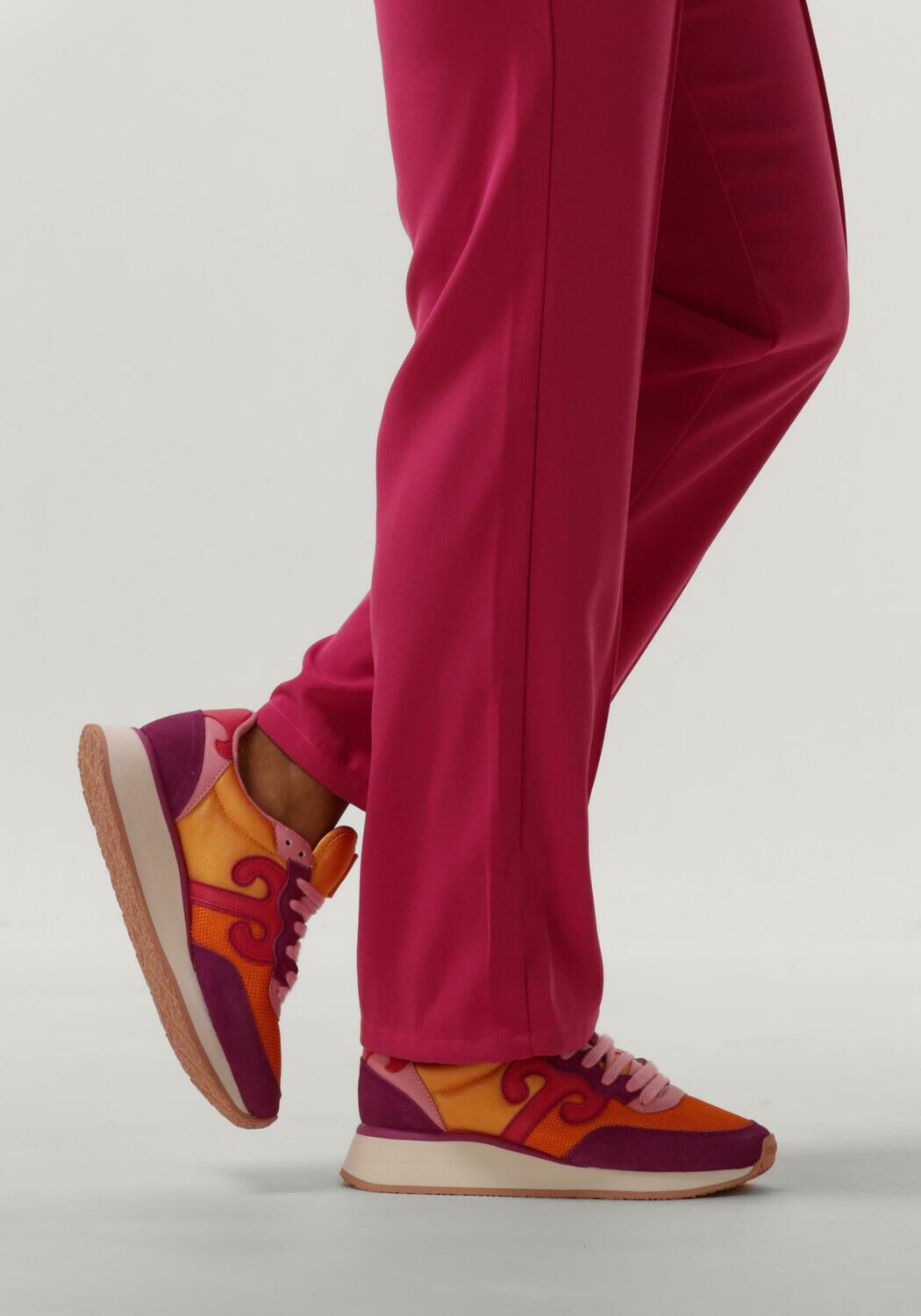 WUSHU Baskets basses MASTER SPORT en orange - large