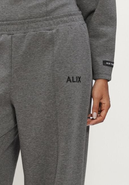 Grijze ALIX THE LABEL Jeans LADIES KNITTED BARREL PANTS - large