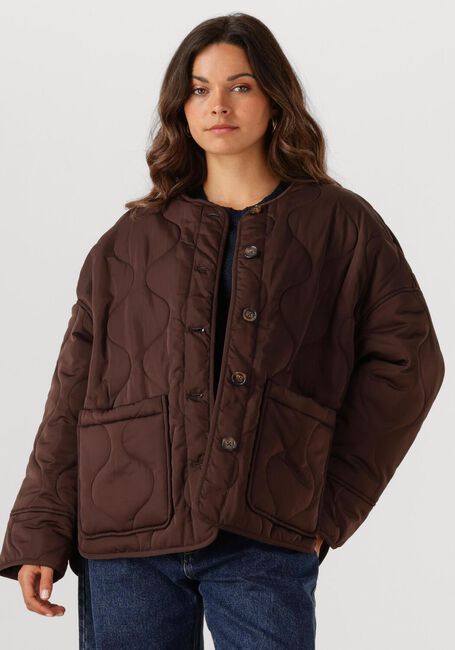 OBJECT Jack OBJALLIE LS LO QUILTED JACKET E DIV Bleu foncé - large