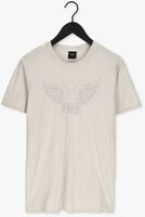 PME LEGEND T-shirt SHORT SLEEVE R-NECK SINGLE JERSEY COLD DYE en beige