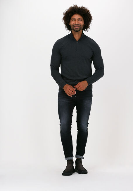 SELECTED HOMME Pull SLHBERG HALF ZIP CARDIGAN NOOS en gris - large
