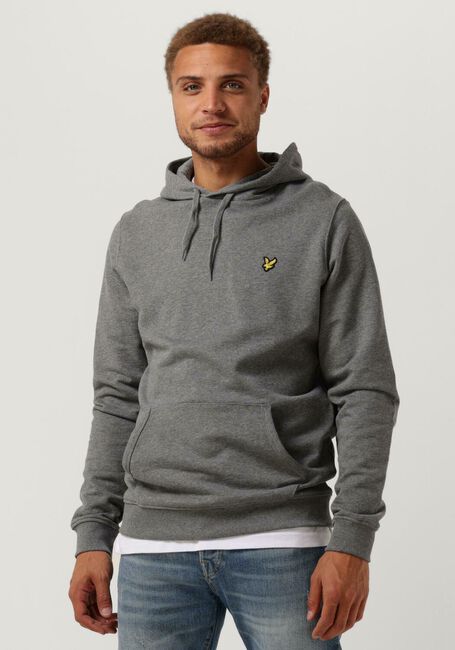 Grijze LYLE & SCOTT Truien/vesten PULLOVER HOODIE - large