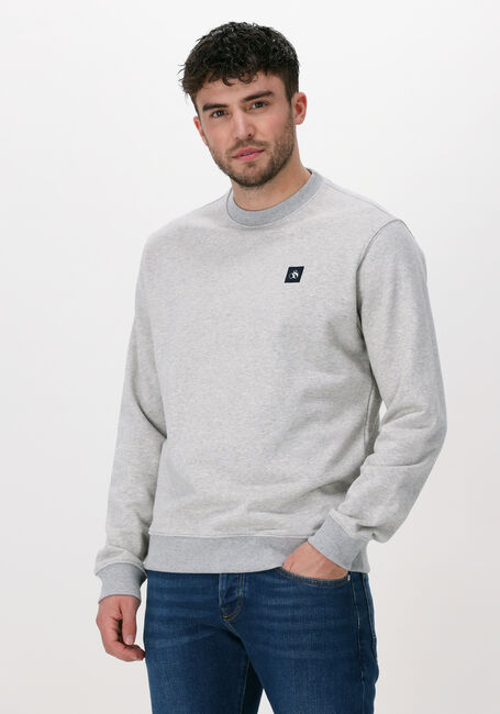 SCOTCH & SODA Pull FELPA CREWNECK SWEATSHIRT Gris clair - large