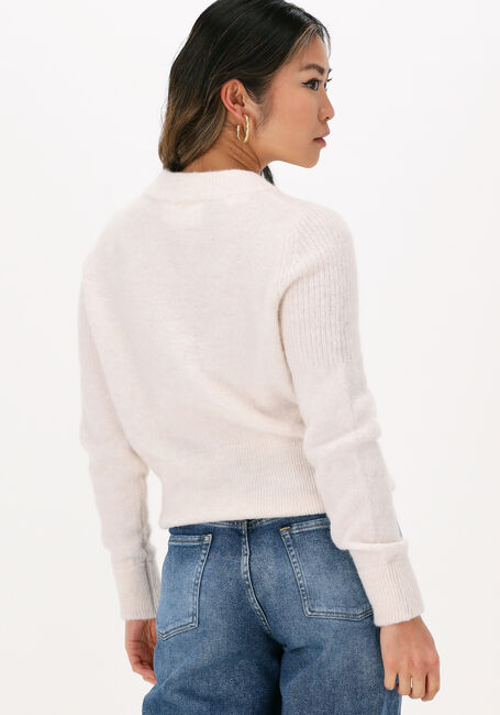 SELECTED FEMME Gilet SIA LS KNIT CARDIGAN Écru - large