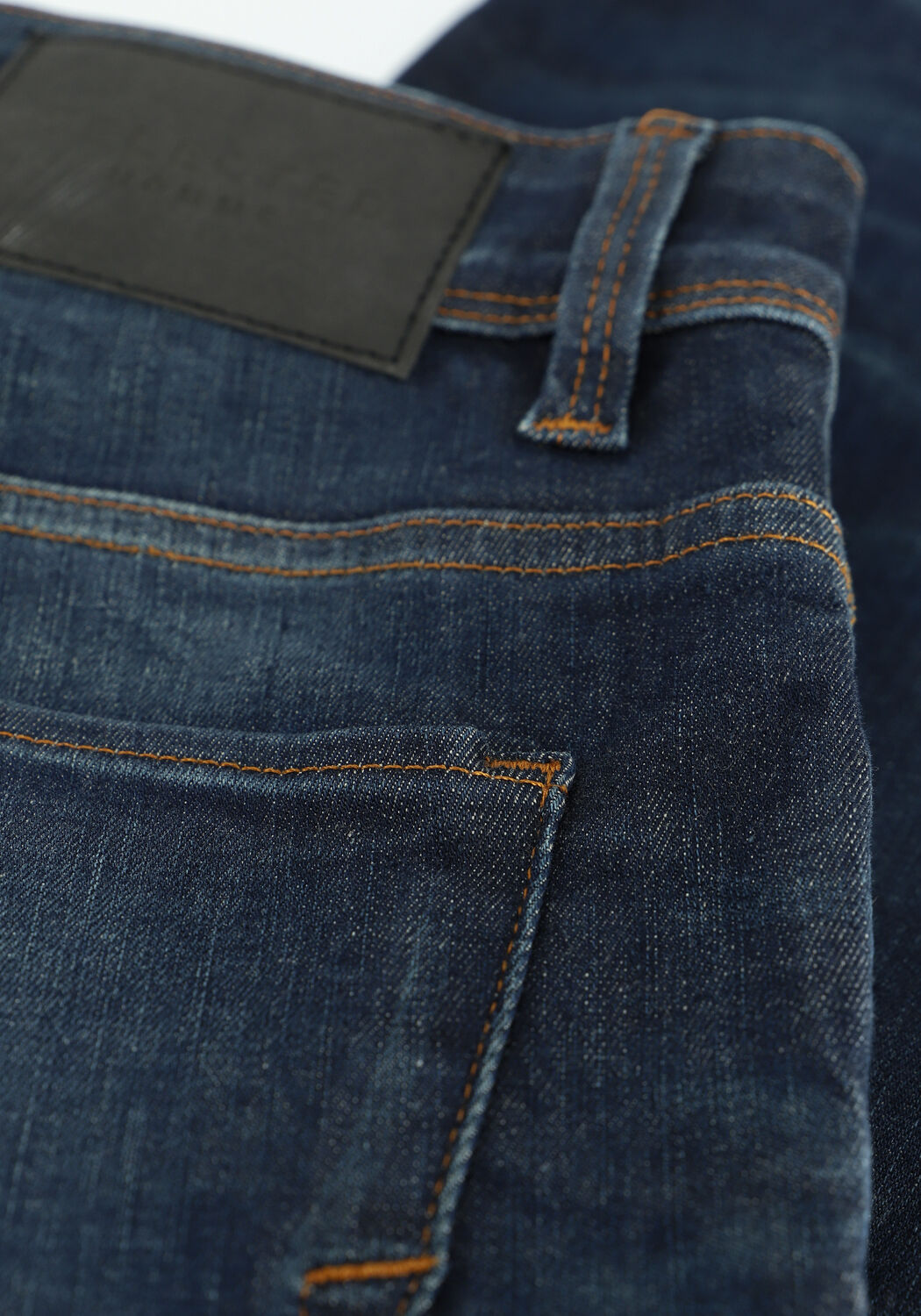 SELECTED MEN Slim fit jeans SLHSLIM-LEON 6156 D.BLU SU-ST Bleu fonc&eacute; - large