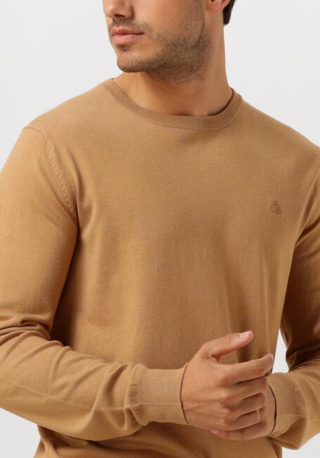 SCOTCH & SODA Pull VISCOSE PULLOVER CREWNECK en camel - large