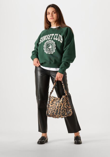 Donkergroene CATWALK JUNKIE Sweater GRAPHIC SWEATER - large