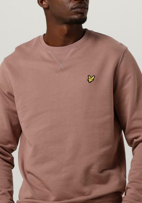 LYLE & SCOTT Chandail CREW NECK SWEATSHIRT en rose - large