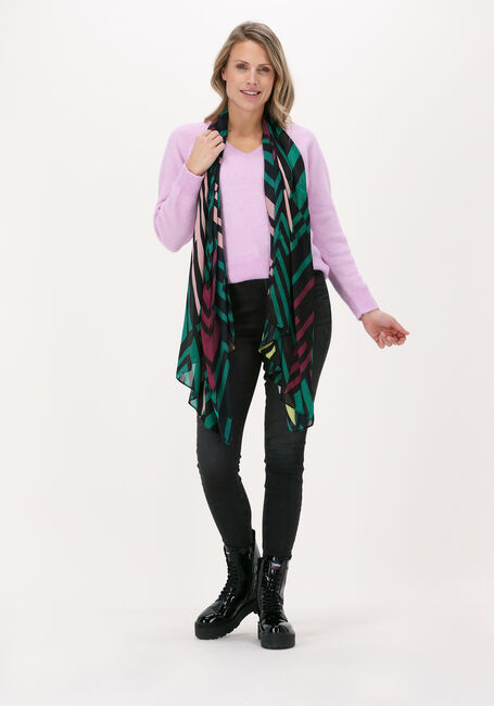 TOMMY HILFIGER Pull ALPACA RELAXED V-NK SWEATER Lilas - large