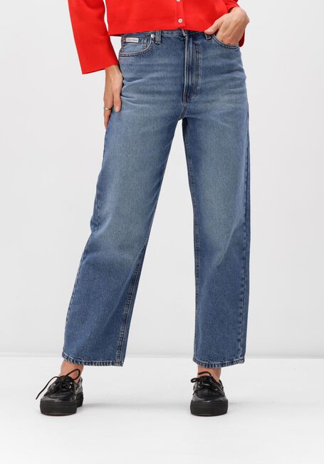 Donkerblauwe CALVIN KLEIN Jeans BARREL JEAN - large