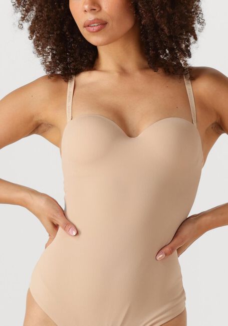 WOLFORD Haut MAT DE LUXE FORMING STRING BODY en beige - large