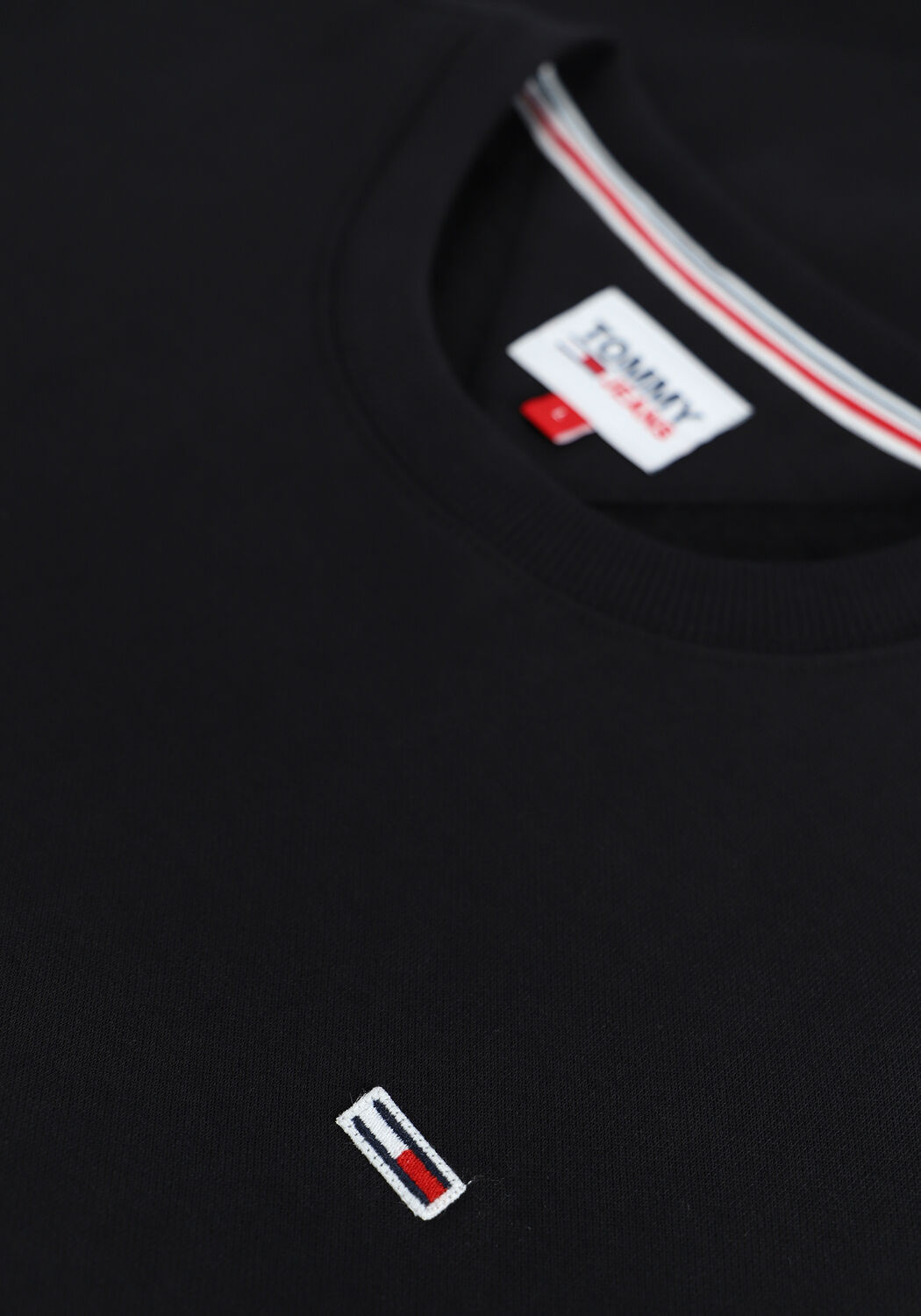 TOMMY JEANS Chandail TJM REGULAR FLEECE C NECK en noir - large