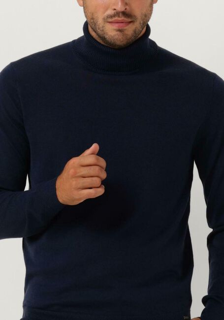 GENTILUOMO Col roulé K8155-262 Bleu foncé - large