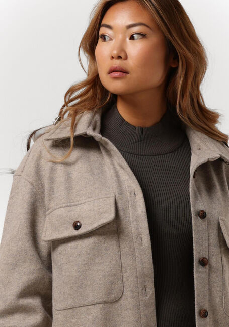 MOSCOW Manteau ZOEY en taupe - large